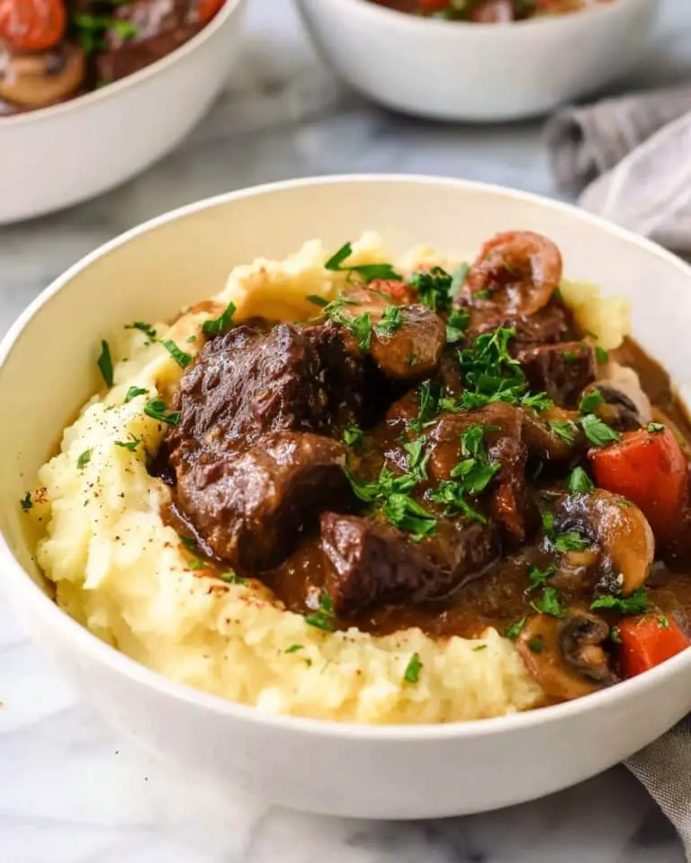 Southern Braised Chuck Roast with Red Wine Gravy Recipe