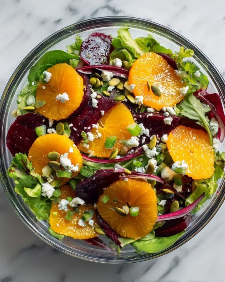 Green Salad with Beets, Oranges & Avocado Recipe