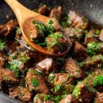 Garlic Butter Steak Bites Recipe (Quick and Easy) Recipe