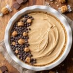 Easy Reese's Peanut Butter Cup Pie Recipe (No-Bake) Recipe