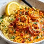 Creamy Garlic-Paprika Shrimp Skillet Recipe