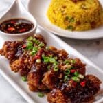 Double Crunch Honey Garlic Chicken Breasts Recipe