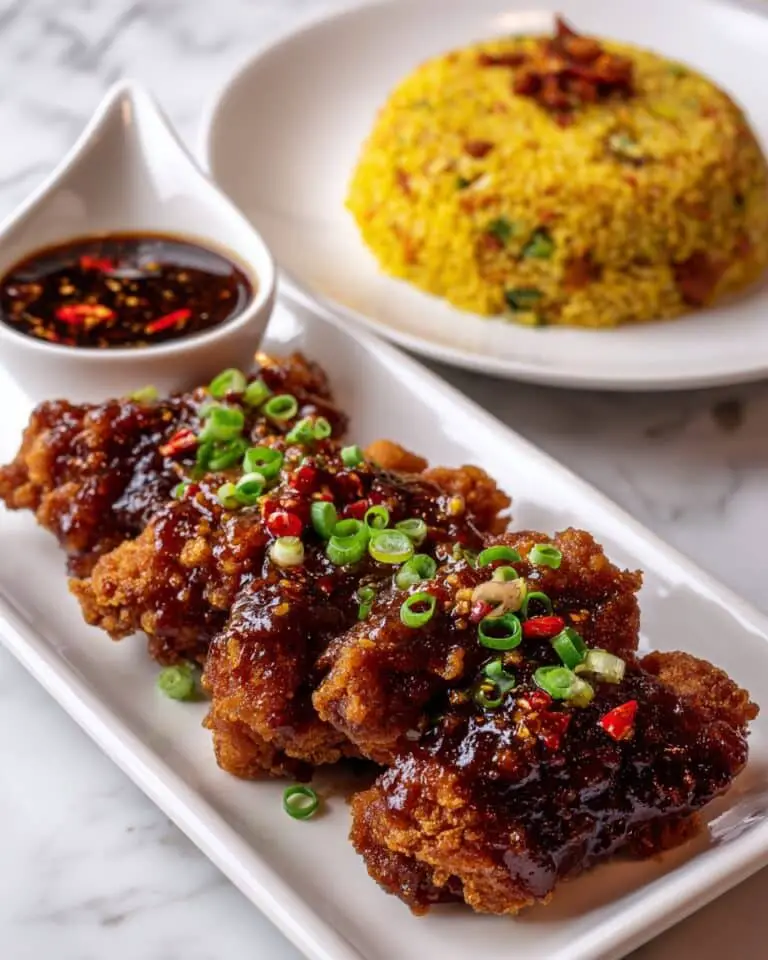 Double Crunch Honey Garlic Chicken Breasts Recipe