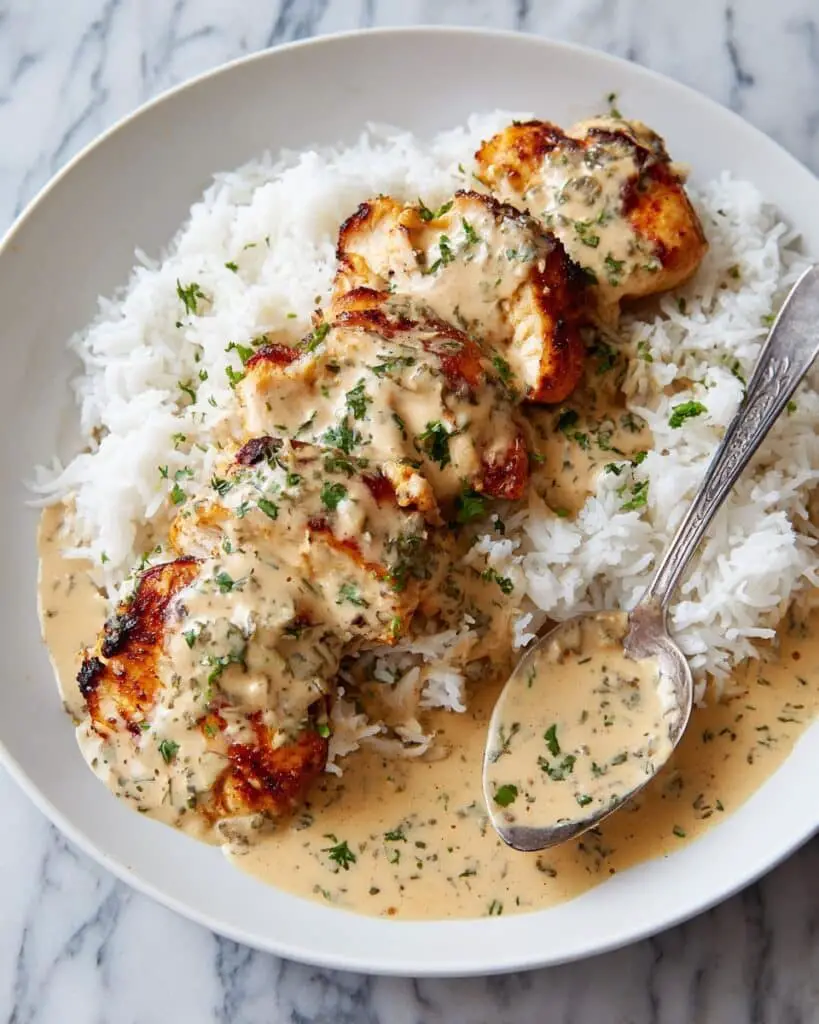 Creamy Garlic Chicken Recipe