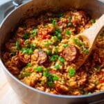 Cajun Sausage and Rice Skillet Recipe