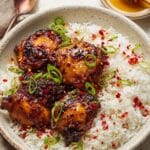 Honey Garlic Chicken Thighs Recipe