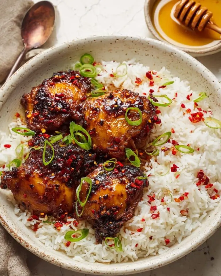 Honey Garlic Chicken Thighs Recipe