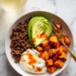 Viral Hot Honey Ground Beef Bowls Recipe