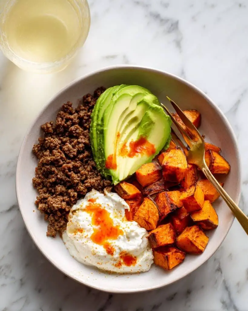 Viral Hot Honey Ground Beef Bowls Recipe