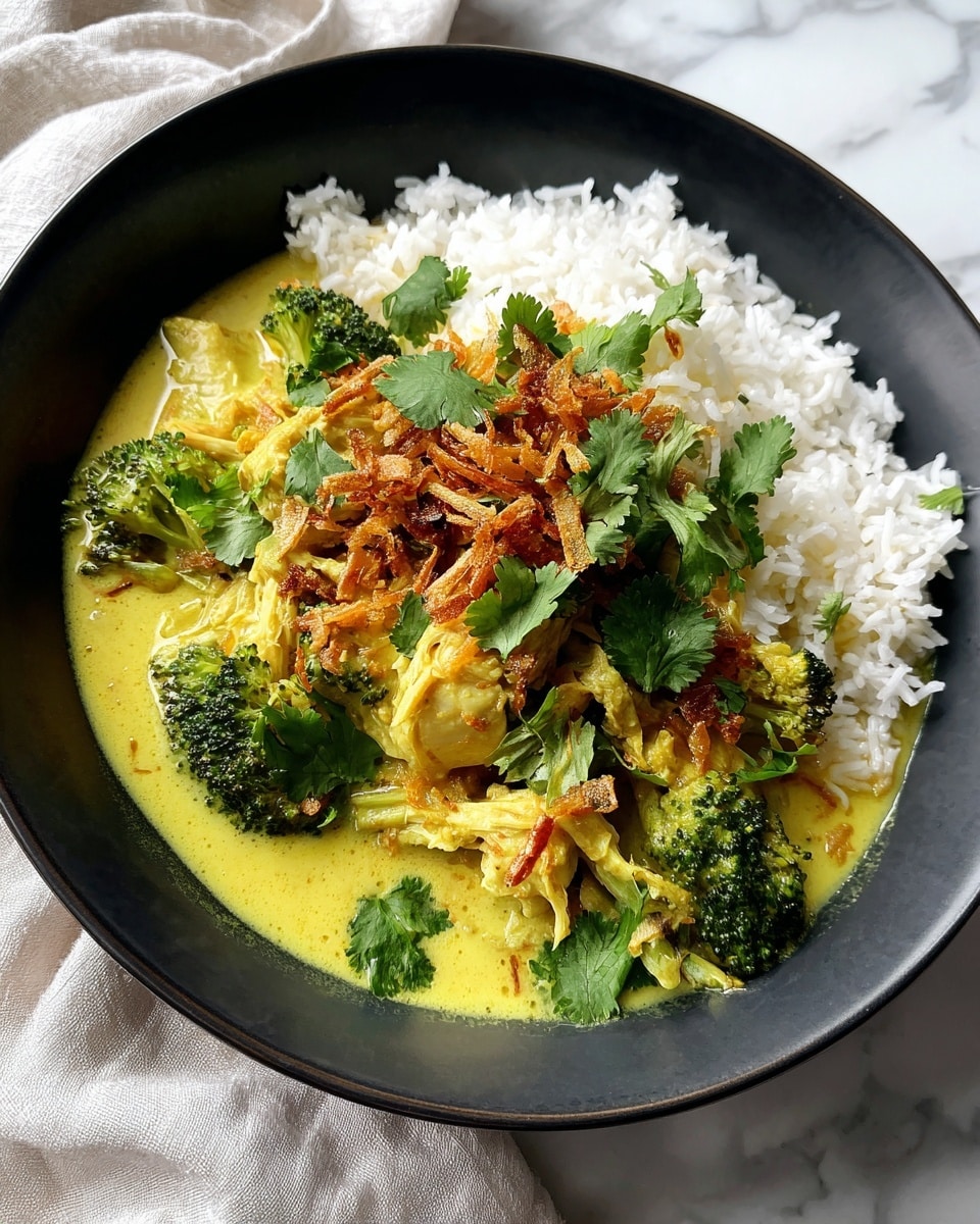 Golden Coconut Chicken Curry Recipe
