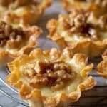 Bourbon Pecan Brie Bites (Easy Holiday Brie Bites Appetizer) Recipe