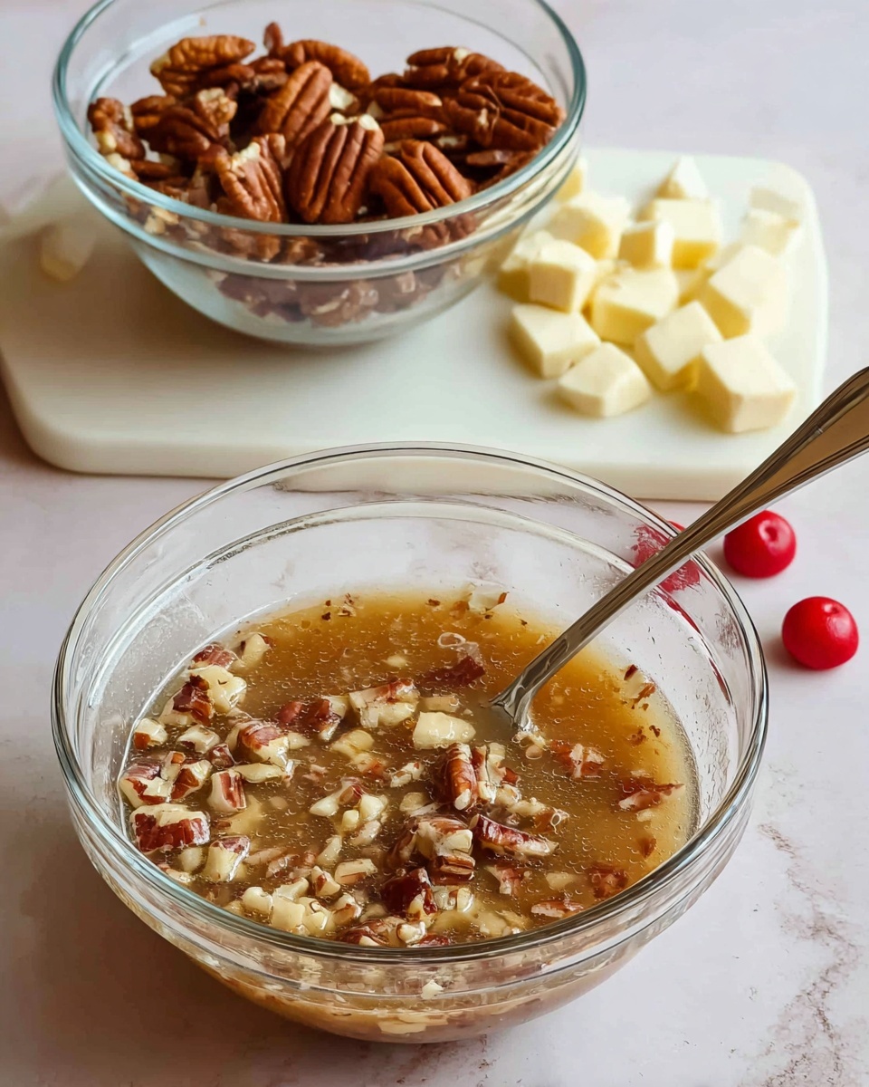 The image shows sixteen small tart shells arranged in rows inside a clear plastic container. Each tart shell has a delicate, lightly browned, crinkled edge and is filled with a creamy white cheese piece sitting in the center. The tarts have a crisp, flaky texture visible at the edges, and the cheese blocks vary slightly in shape but all have a soft, smooth surface with some creamy, slightly uneven edges. The background has a white marbled texture, and the focus is sharp, highlighting the details of the tart shells and cheese. photo taken with an iphone --ar 4:5 --v 7