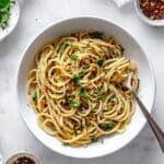 Spicy Pici Aglio e Olio Recipe