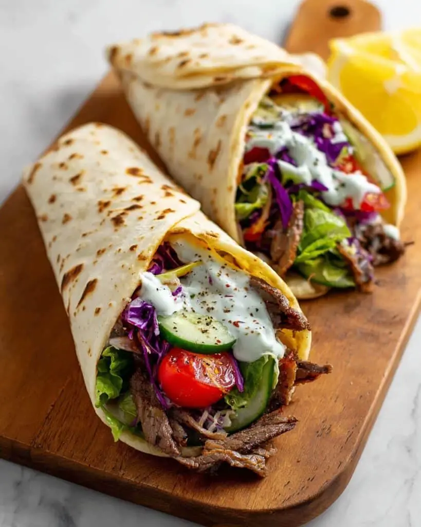 Homemade Doner Kebab (Viral) Recipe