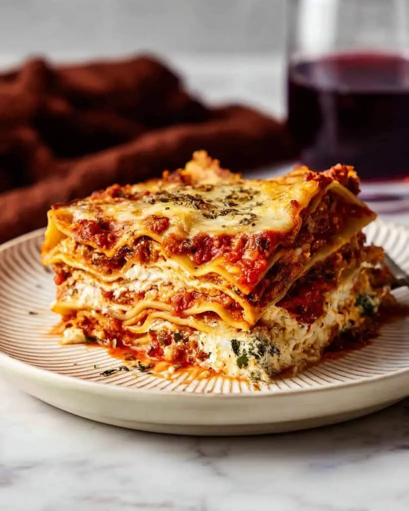 Mom’s Lasagna with Cottage Cheese Recipe