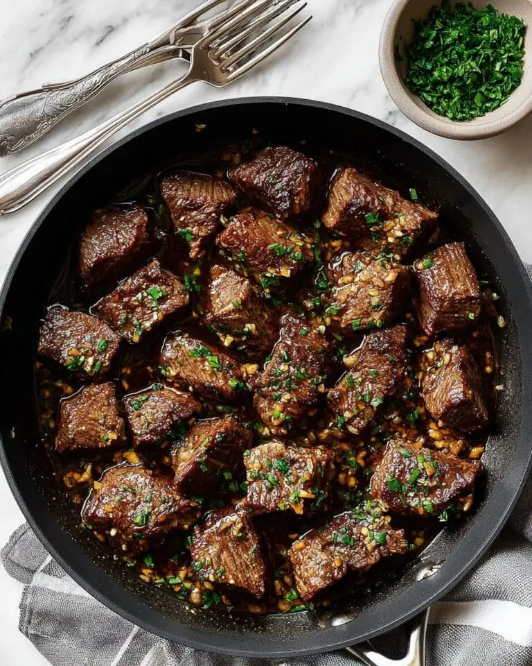 Garlic Butter Steak Bites Recipe
