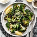Lemon Parmesan Roasted Broccoli Recipe