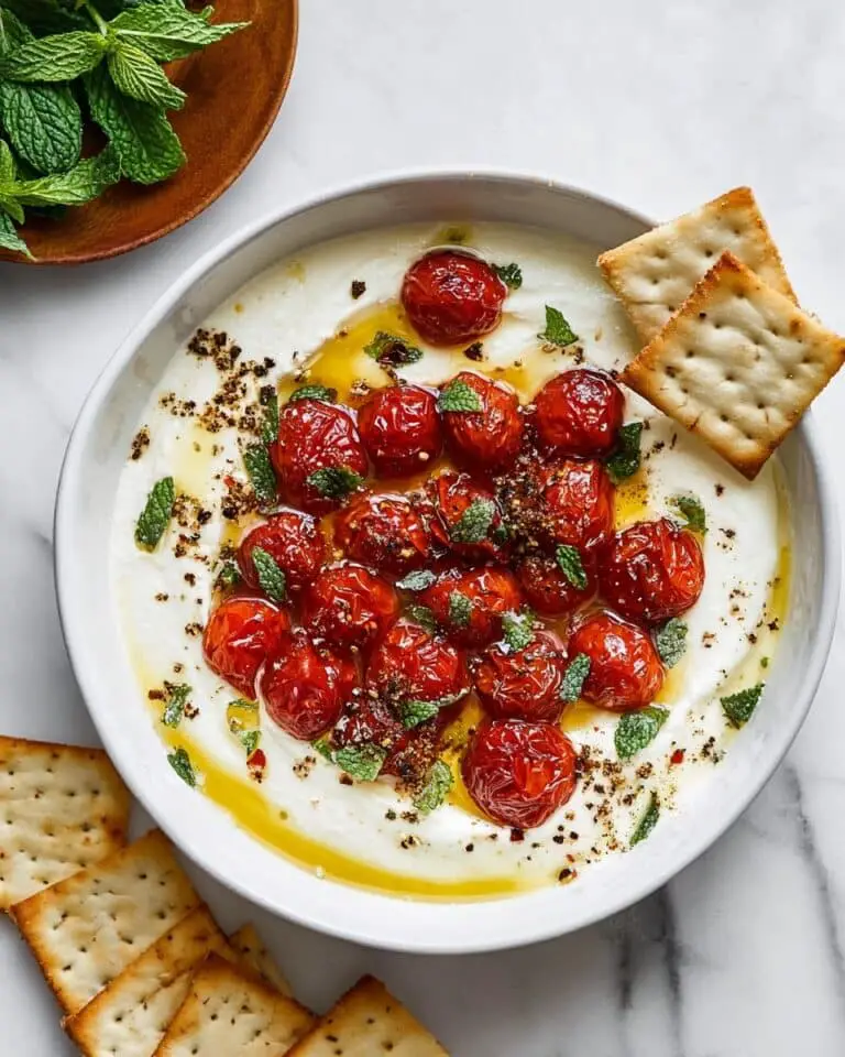 Whipped Feta Dip with Roasted Tomatoes Recipe