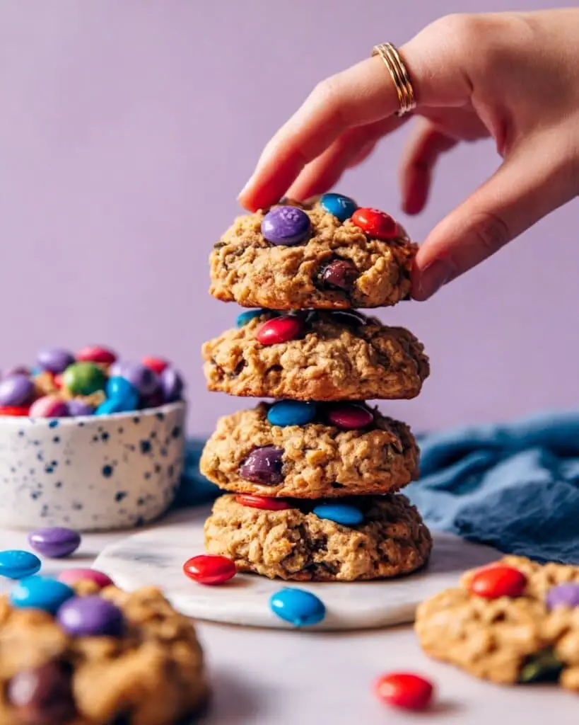 Easy Gluten-Free Monster Cookies (Vegan, Flourless!) Recipe