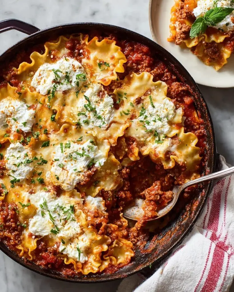 Easy Skillet Lasagna Recipe