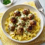 Swedish Meatballs in Creamy Sauce Recipe