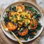 Roasted Sweet Potato & Kale Breakfast Hash Recipe