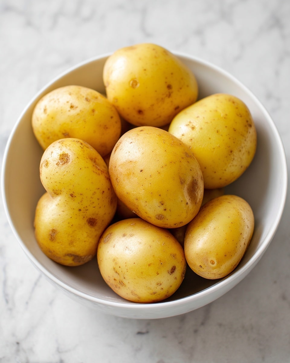 The image shows a four-part step-by-step process of making mashed potatoes, each part in a steel bowl or pot on a white marbled surface. The first part shows grated potato shreds in a steel bowl with a wooden spoon resting inside. The second part shows a woman’s hands mixing mashed potatoes with a white spatula inside the steel bowl. The third part shows partially mashed potatoes in a pot with milk poured around them. The fourth part shows smooth creamy mashed potatoes inside the steel pot with a wooden spoon on top. photo taken with an iphone --ar 4:5 --v 7