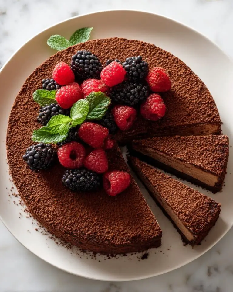 No-Bake Chocolate Mousse Cake Recipe