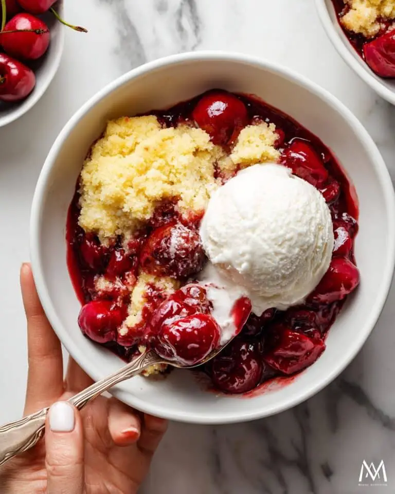 Cherry Cobbler with Cake Mix Recipe