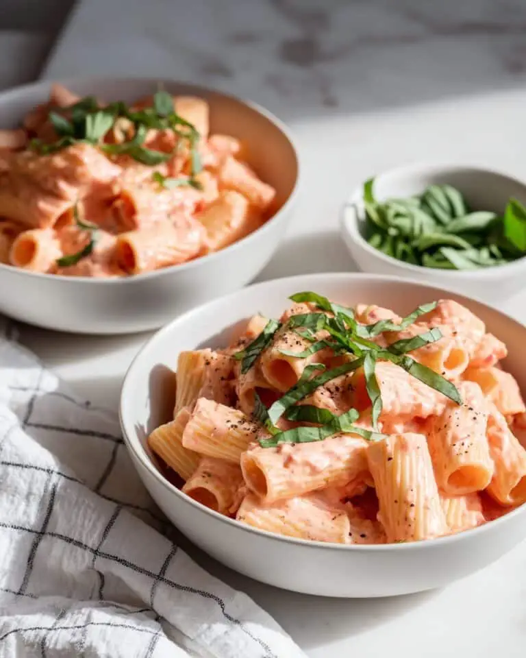 Creamy Vegan Cashew Tomato Pasta Recipe