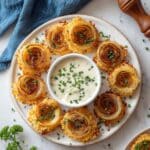 Crispy Baked Onion Rings with Parmesan and Spices Recipe