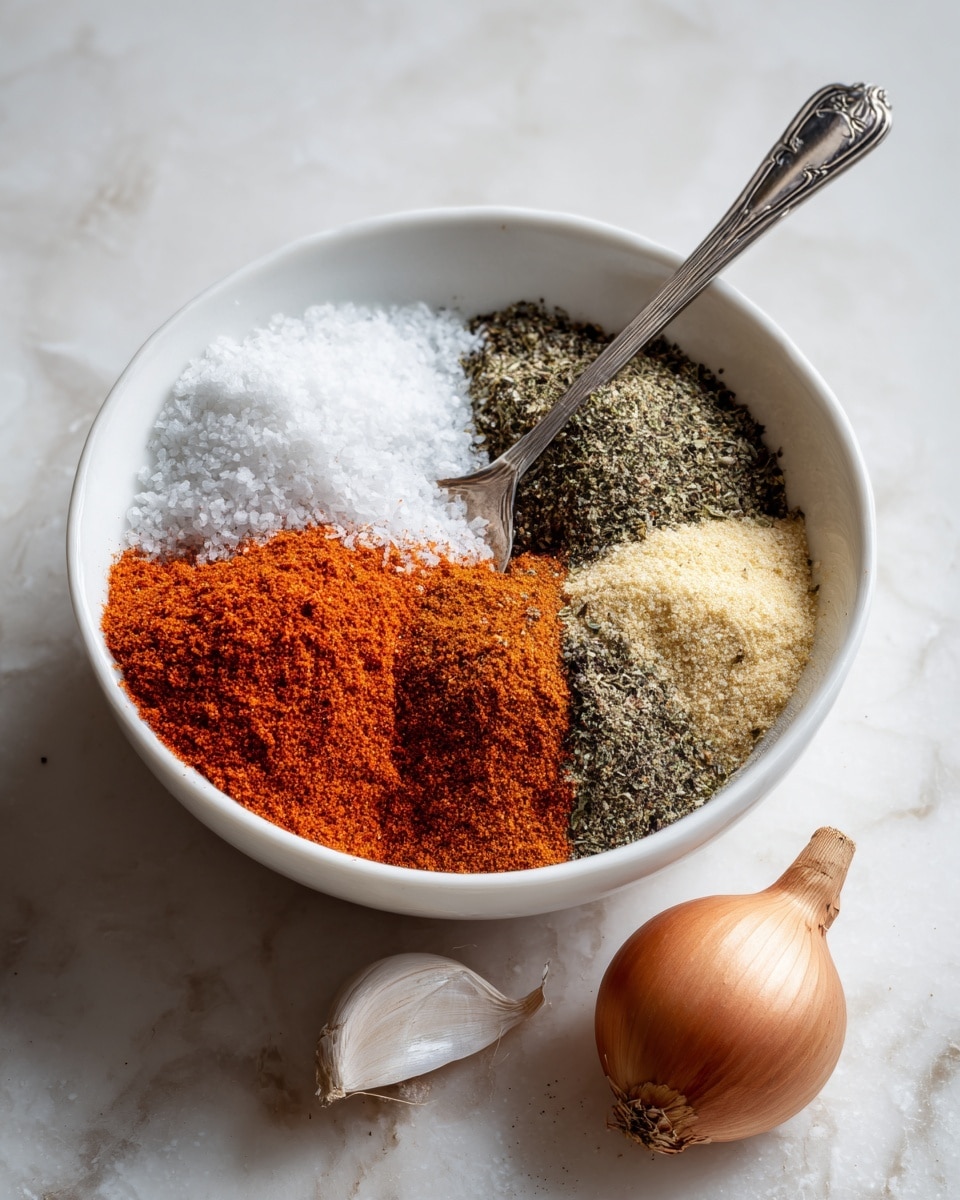 A black skillet filled with a layer of cooked green beans along the edge, bright and shiny with a few lemon slices on top left. The center and right side show a single layer of golden-brown cooked chicken pieces with a slightly crispy texture, topped with small green herb bits. The skillet is placed on a white marbled surface, and some loose chopped herbs are scattered nearby. photo taken with an iphone --ar 4:5 --v 7
