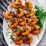Grilled Shrimp with Honey Garlic Marinade Recipe