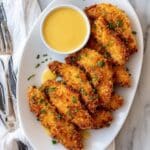 Crispy Oven Baked Chicken Tenders Recipe