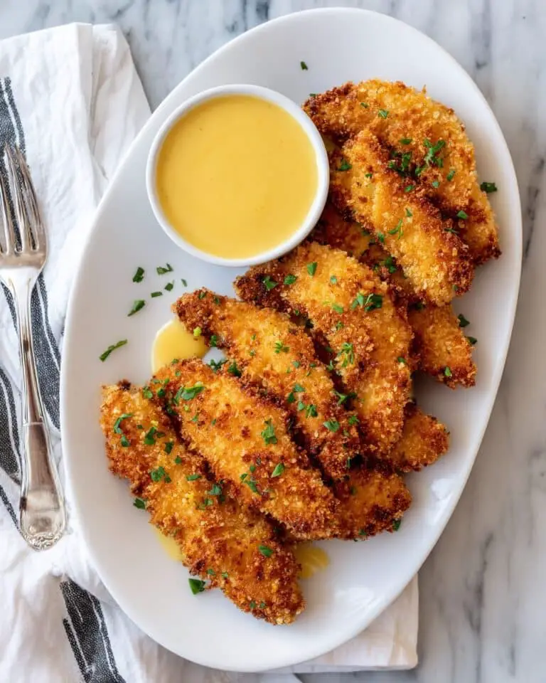 Crispy Oven Baked Chicken Tenders Recipe