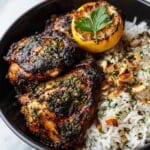 Za'atar Roasted Chicken Thighs with Lemon and Sumac Recipe