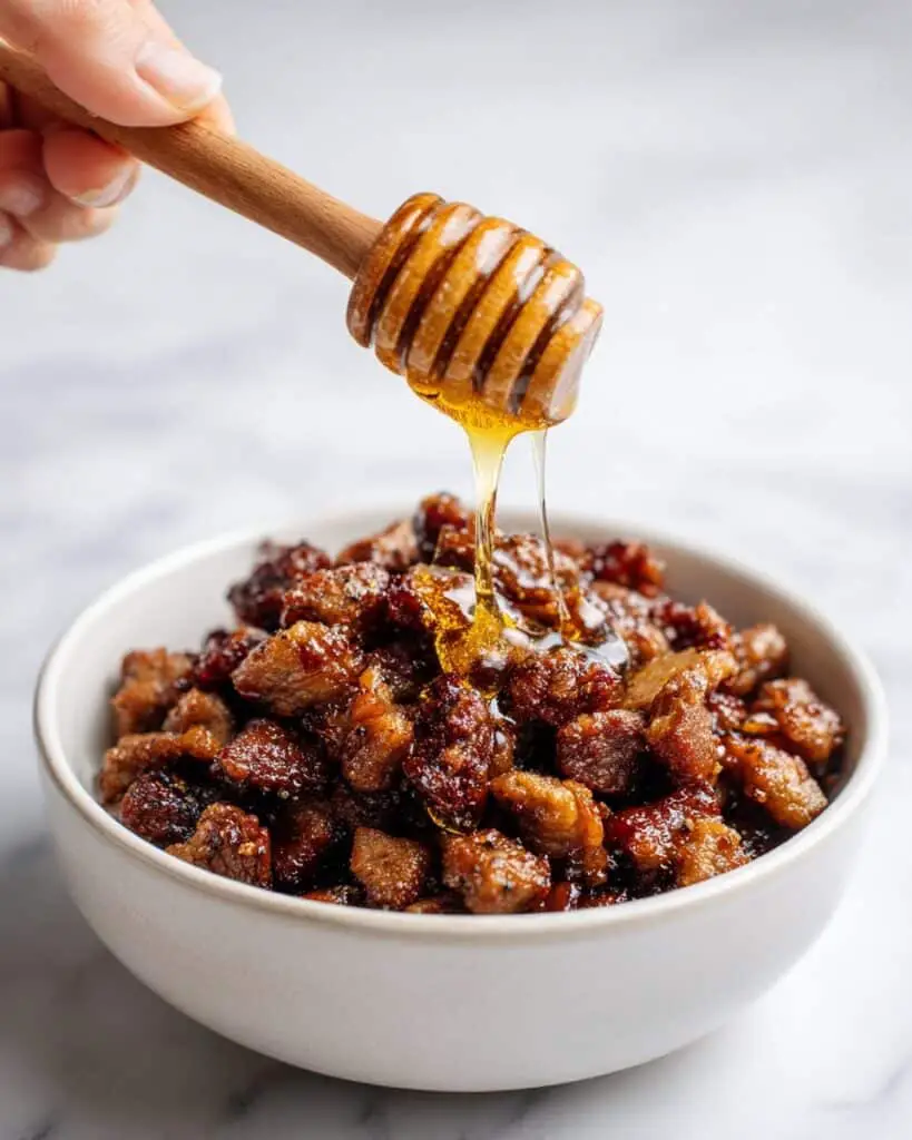 Hot Honey Salmon Bites Recipe