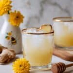 Honey Ginger Sparkling Mocktail Recipe