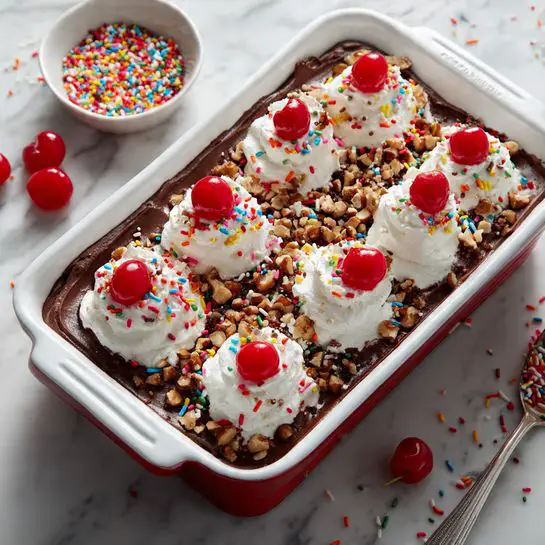 Banana Split Cake Recipe