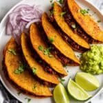 Crispy Sheet Pan Black Bean Tacos Recipe