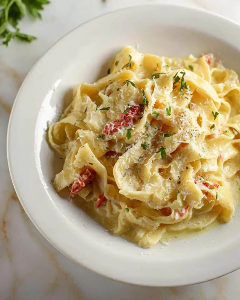 Crawfish Fettuccine Recipe