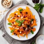 Roasted Carrot Salad with Maple, Currants, and Mint Recipe
