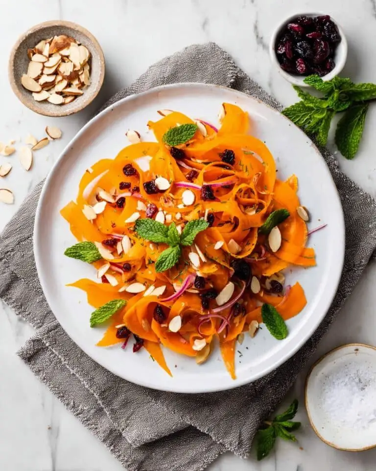 Roasted Carrot Salad with Maple, Currants, and Mint Recipe