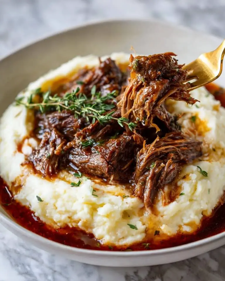 Braised Beef Short Ribs in Red Wine Sauce Recipe