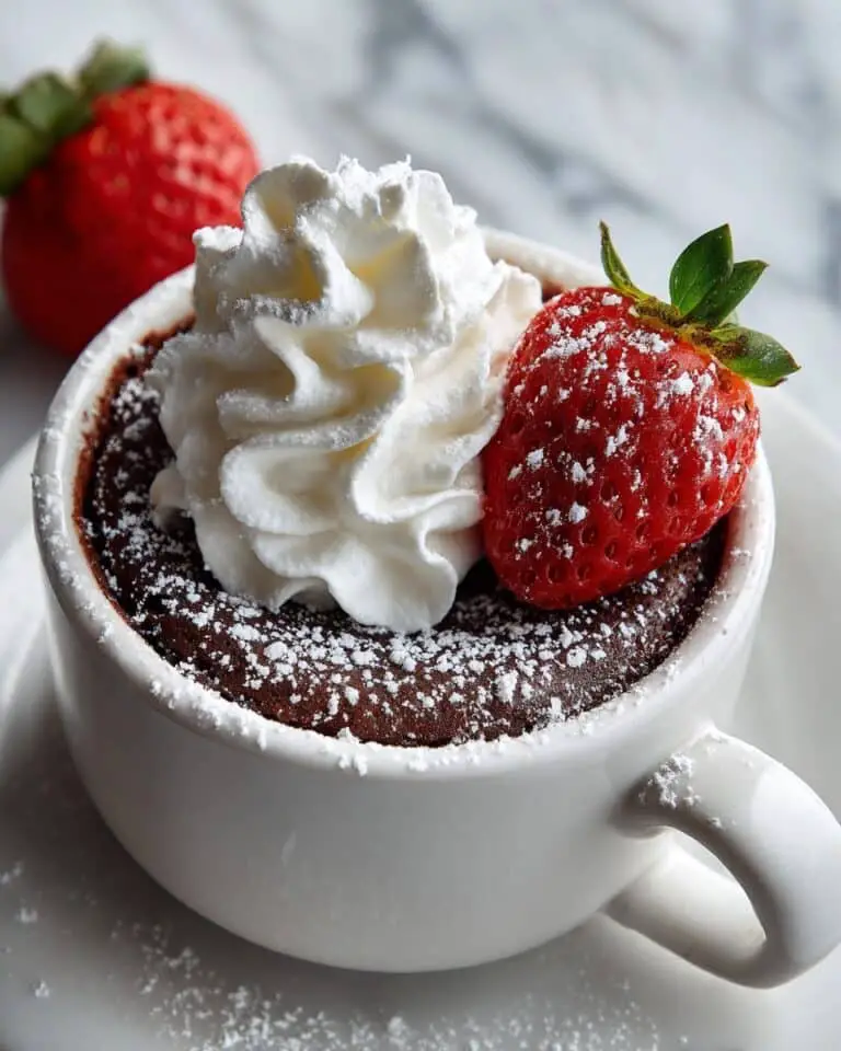 Microwave Mug Cake Recipe