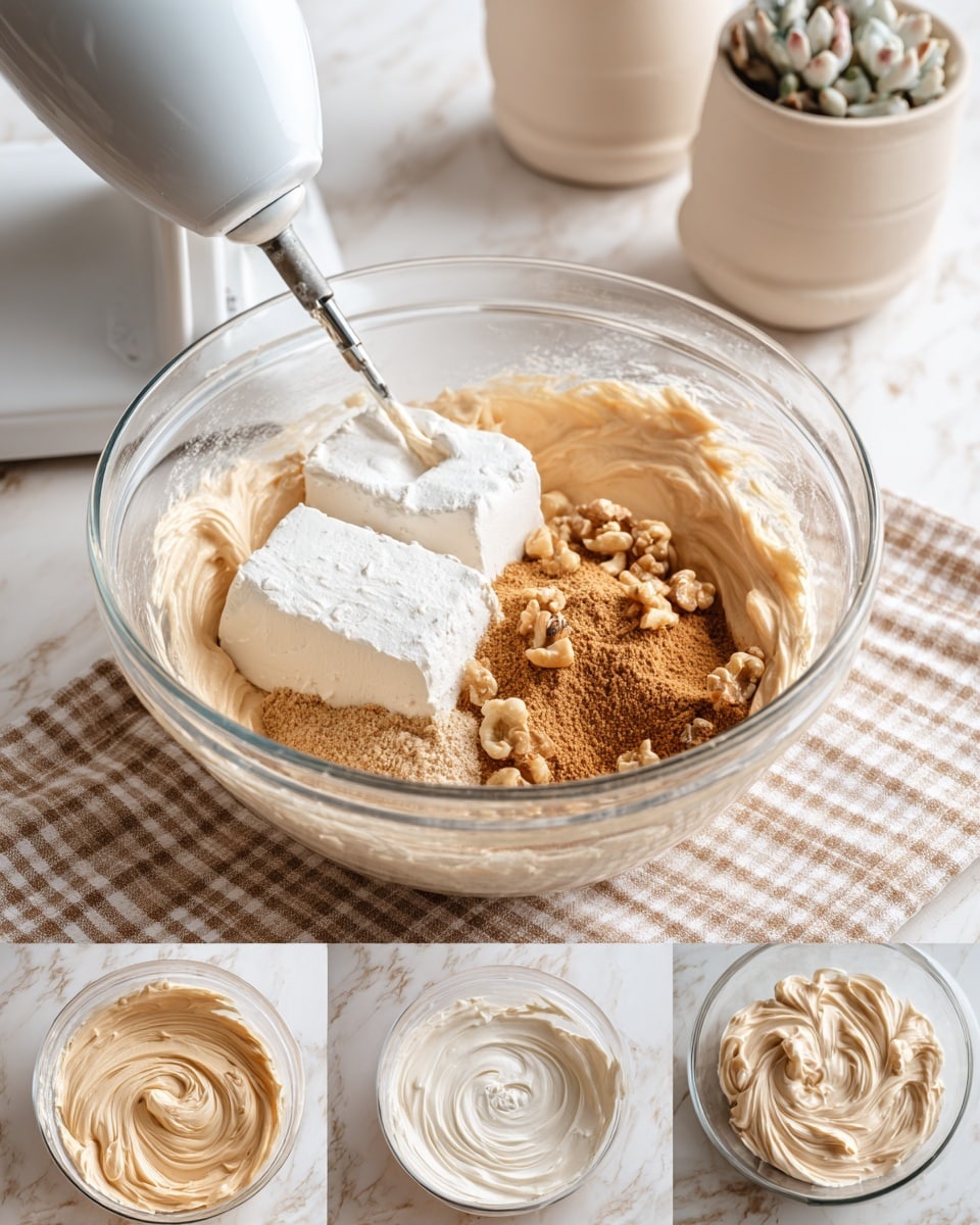 Salted Caramel Cheesecake with Biscoff Crust Recipe - Recipe Image