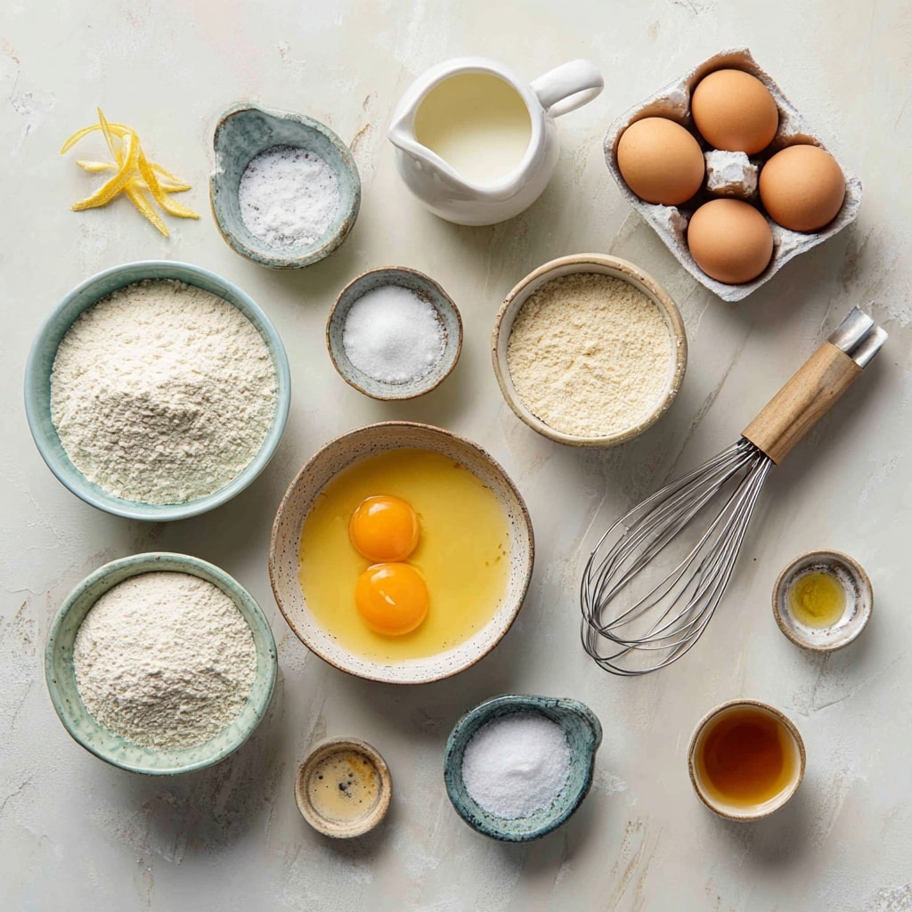 The image shows two twisted golden brown sweet breads shaped like a clover with a smooth shiny finish. Each bread holds a bright blue dyed egg in the center. The bread is covered with small colorful sprinkles in pink, yellow, white, and orange scattered evenly on top. They are placed on white parchment paper over a white marbled surface. To the left, a small white bowl filled with extra multicolored sprinkles is seen, adding more color to the scene. The overall look is fresh, soft, and inviting, with a cheerful spring vibe. Photo taken with an iphone --ar 4:5 --v 7