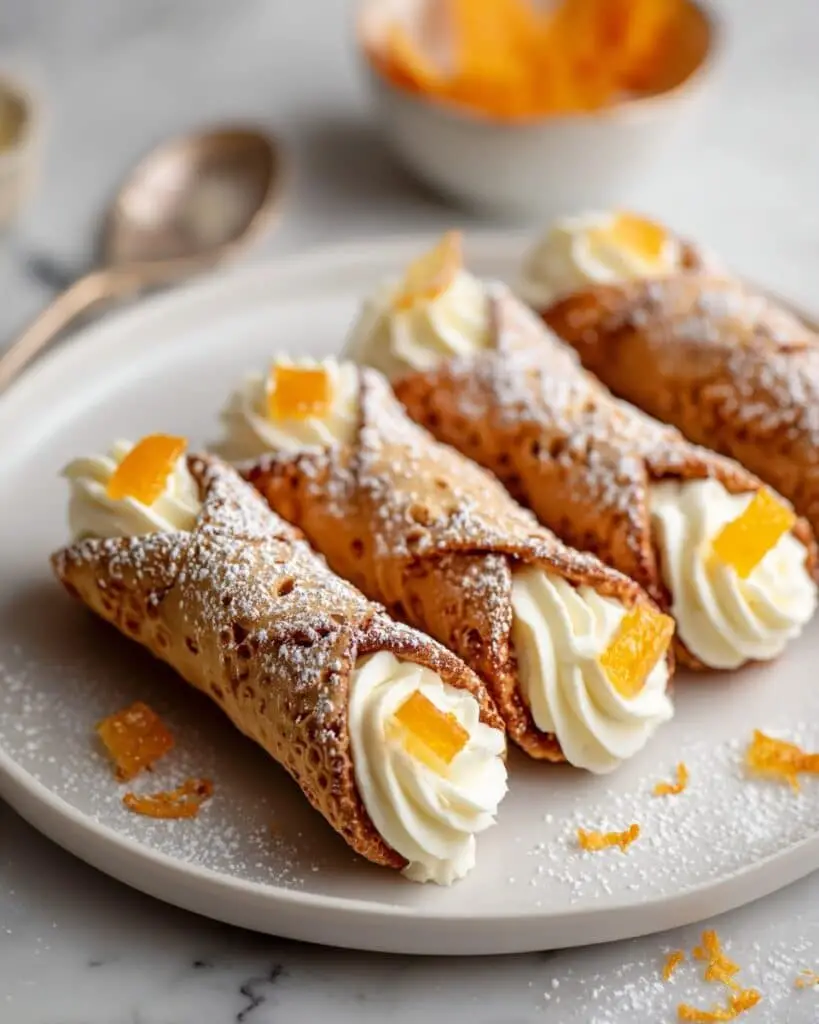 Homemade Sicilian Cannoli Recipe