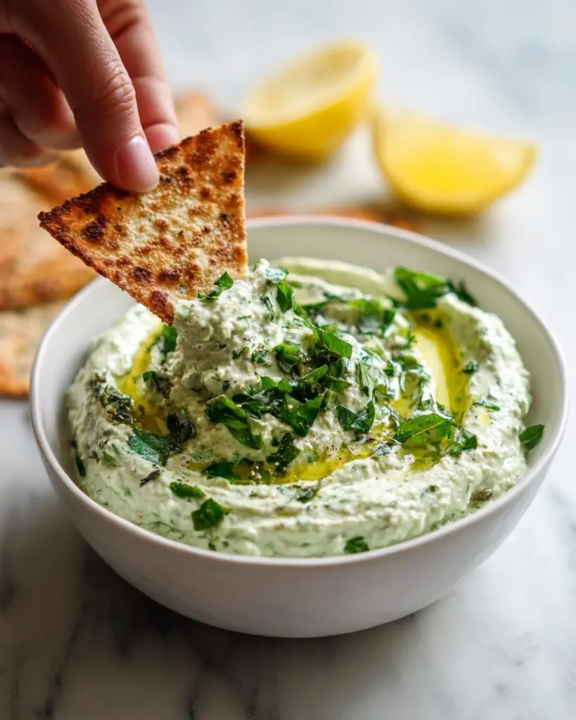 White Bean Dip with Herbs and Walnuts Recipe