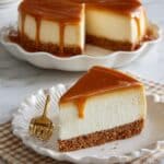 Salted Caramel Cheesecake with Biscoff Crust Recipe